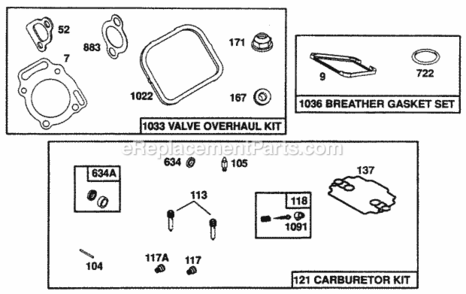 Part Location Diagram of 208862 Briggs and Stratton Cap-Limiter